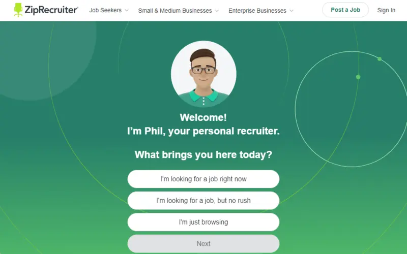 ZipRecruiter Job Seekers