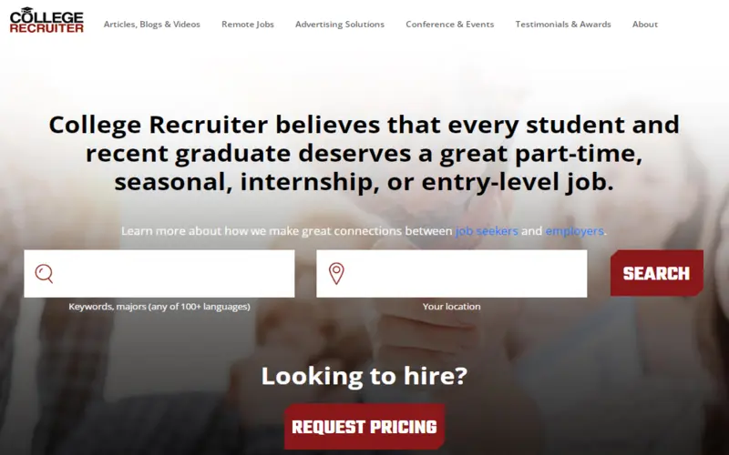 CollegeRecruiter Make Great Connections
