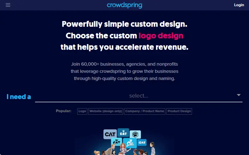 CrowdSpring Professional Logo Design