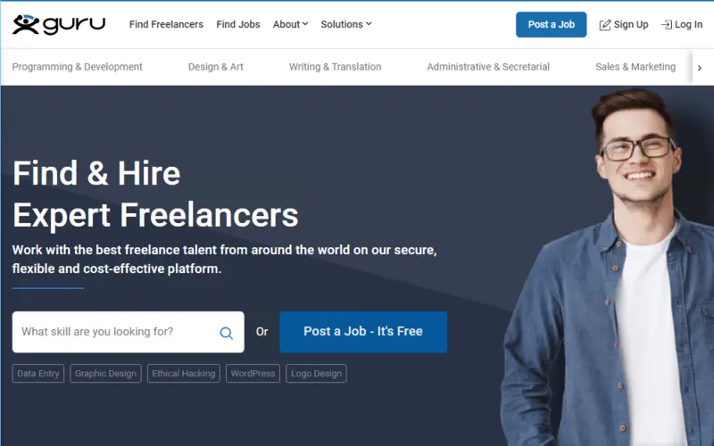 Guru Find & Hire Expert Freelancers